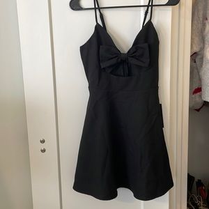 Black Lulus cocktail dress